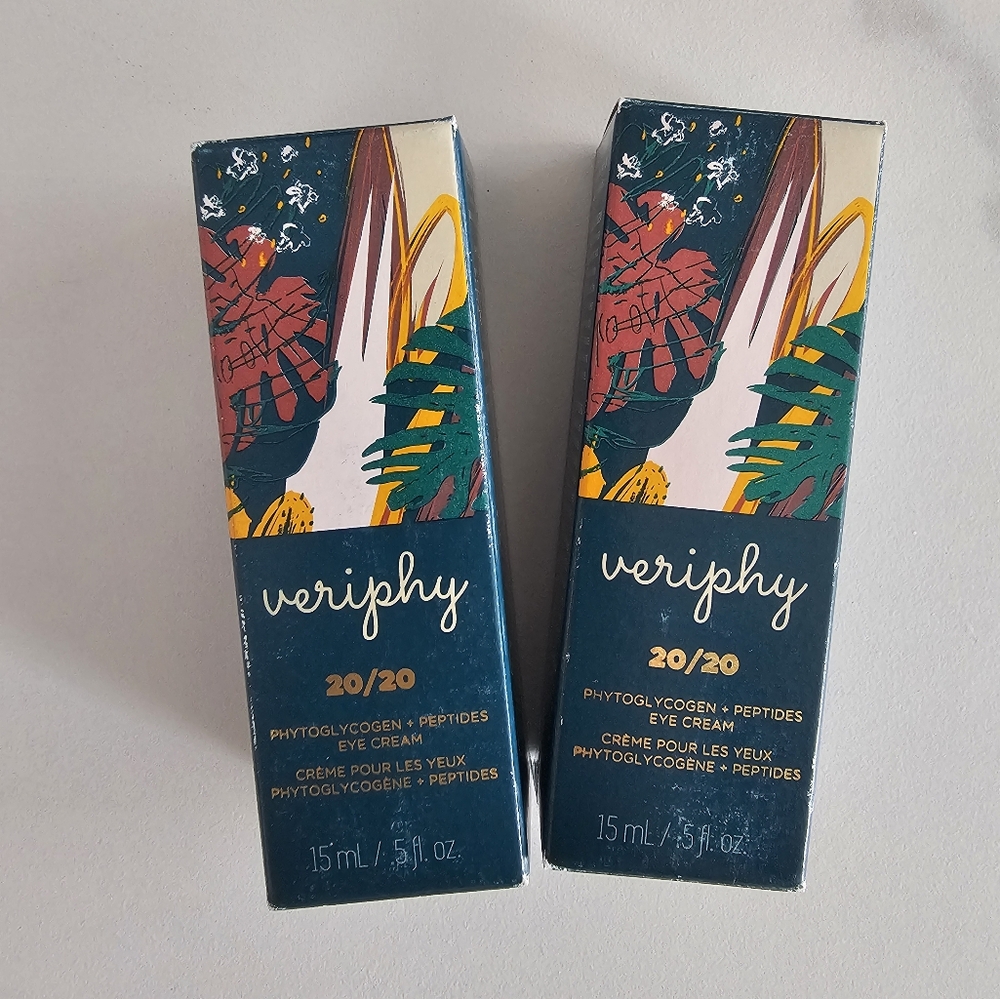 NWT Veriphy Skincare 20/20 Phytoglycogen Plus Peptides Eye Cream